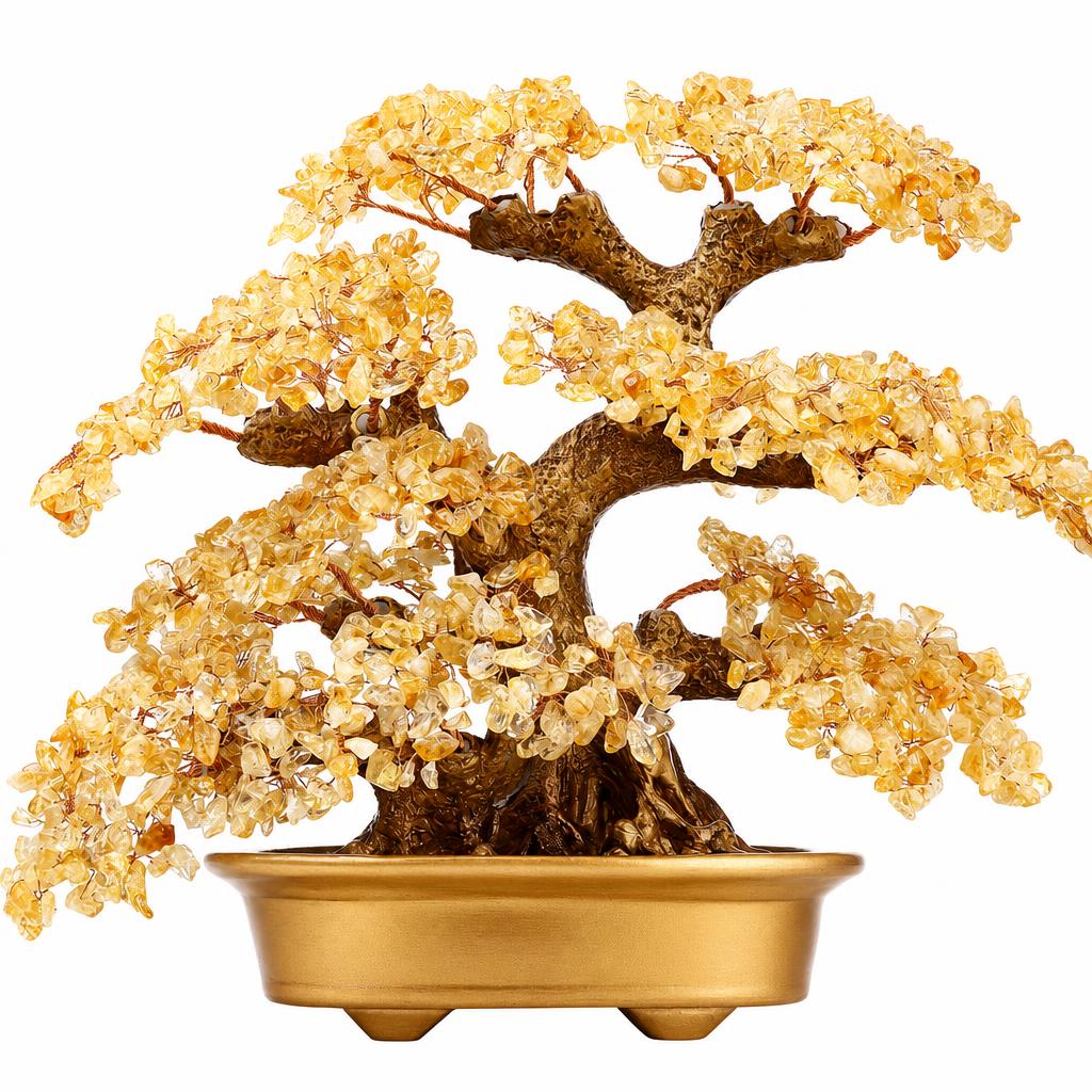 Cristaux artificiels et arbres de pierre gemme