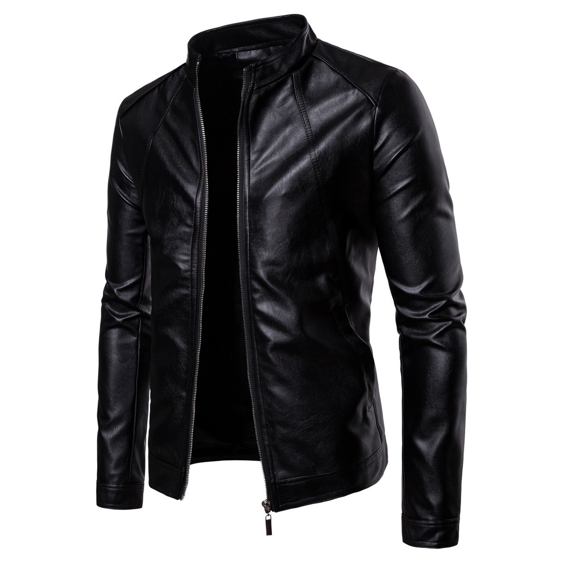 Men's Faux Leather & Leather Jackets