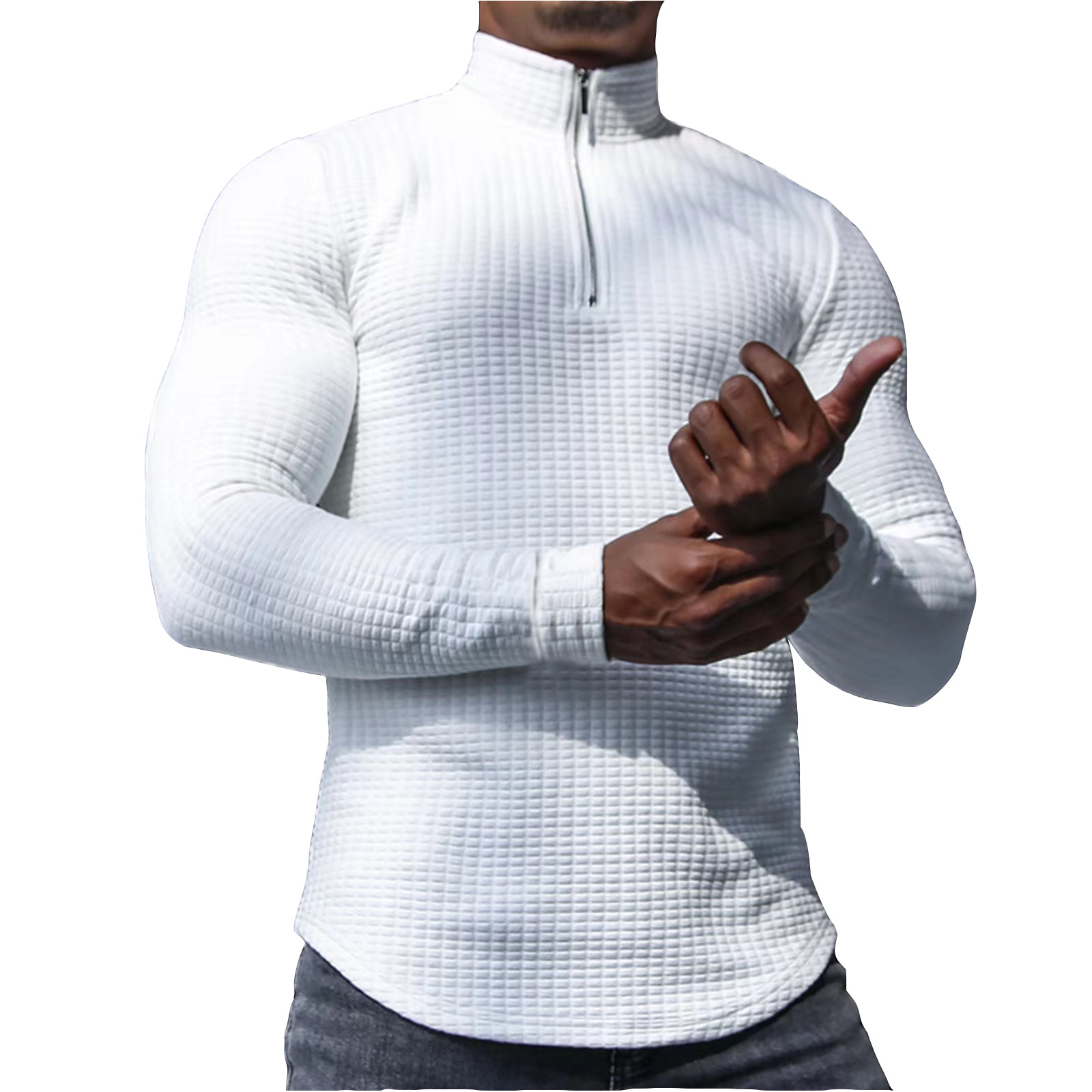 Hombres camiseta de manga larga