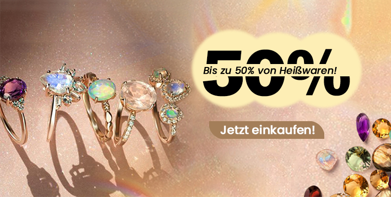 Bis zu 50% von Heißwaren!