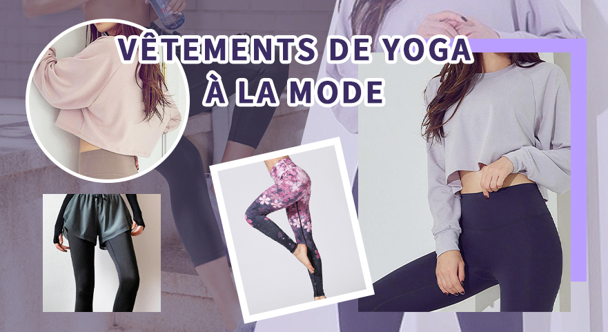 Vêtements de yoga à la mode