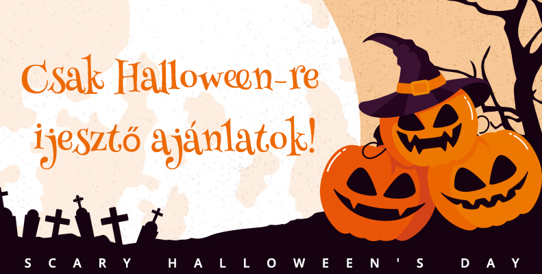 Csak Halloween-re ijesztő ajánlatok!