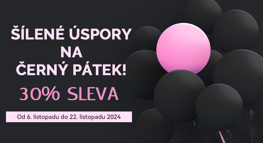 Šílené úspory   na   Černý pátek! 