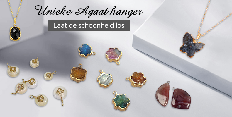 Unieke Agaat hanger