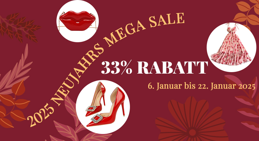 2025 Neujahrs Mega Sale