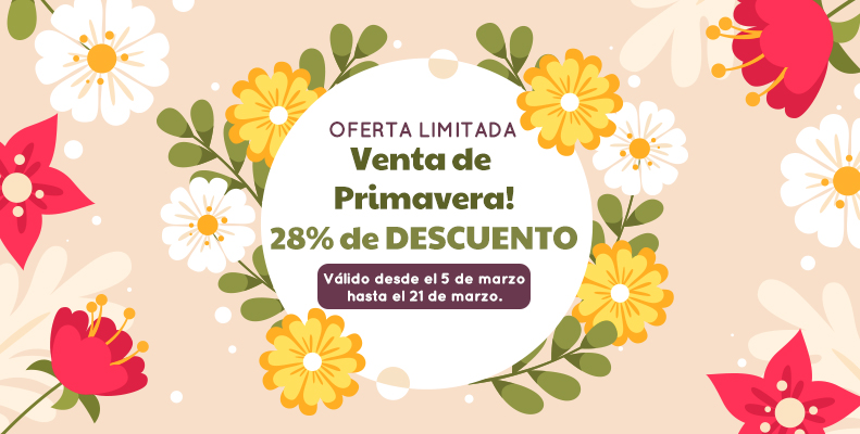 Inicia la primavera fresco: ¡Ahorra un 28%!