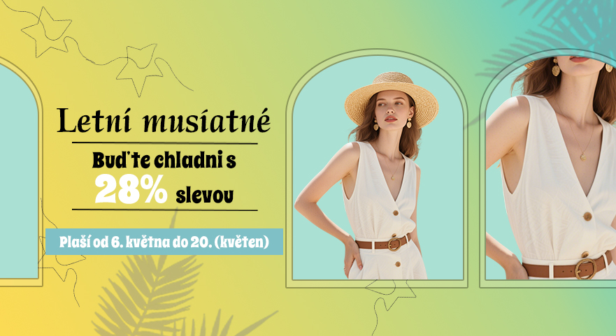 Buďte chladni s 28 % slevou