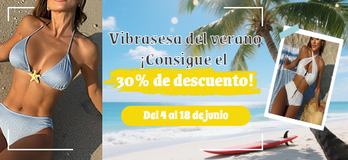 Vibraciones selvajes del verano ¡Consigue un 30% de descuento ahora!