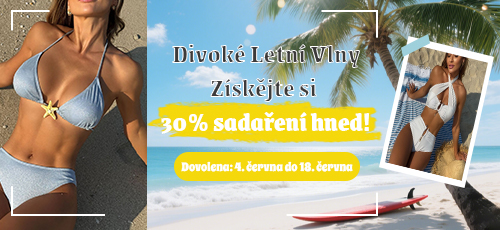 Divoké Letní Vlny Získějte si 30% sadaření hned!