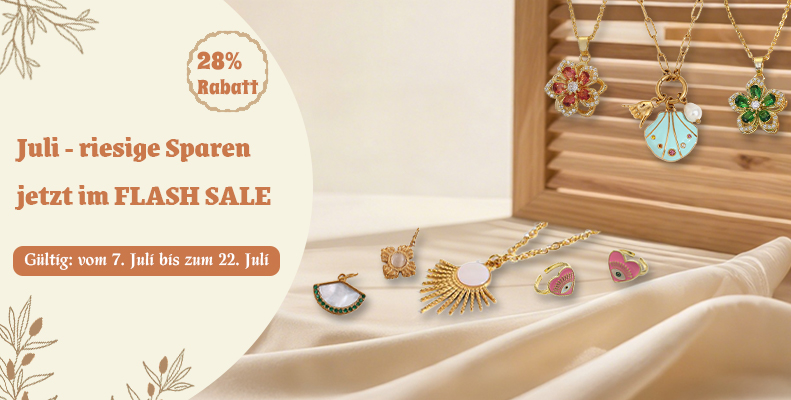 Juli - riesige Sparen!.jetzt im FLASH SALE!
