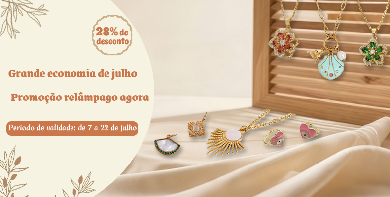 Grande economia de julho! Promoção relâmpago agora!