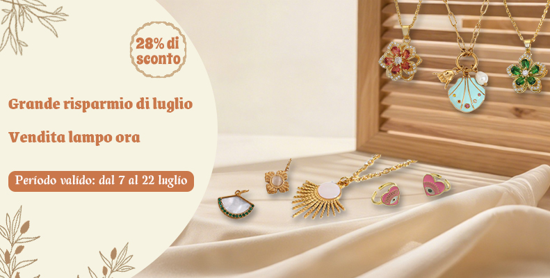 Grande risparmio di luglio! Vendita lampo ora!
