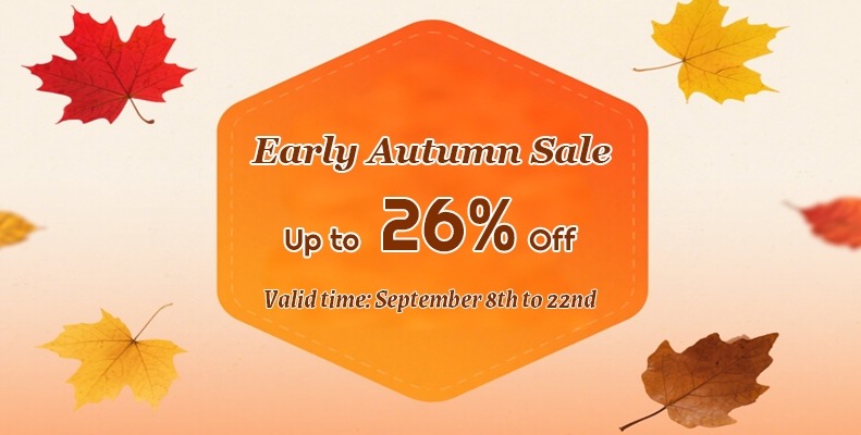 Early Autumn Sale