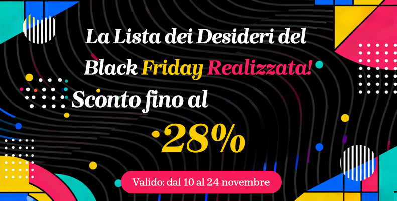 La Lista dei Desideri del Black Friday Realizzata!