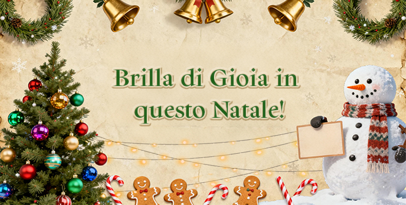 Brilla di Gioia in questo Natale!