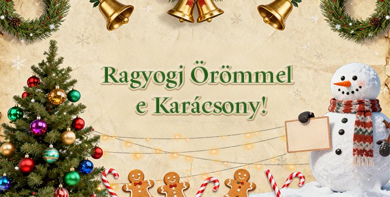 Ragyogj Örömmel e Karácsony!