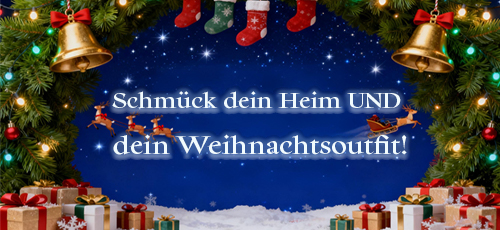 Schmück dein Heim UND dein Weihnachtsoutfit!