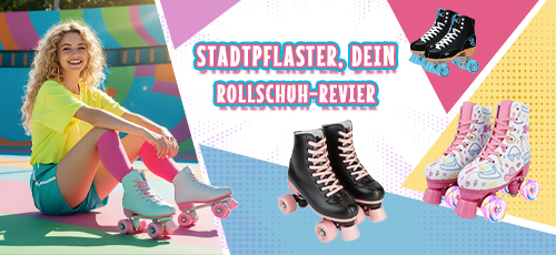 Stadtpflaster, dein Rollschuh-Revier