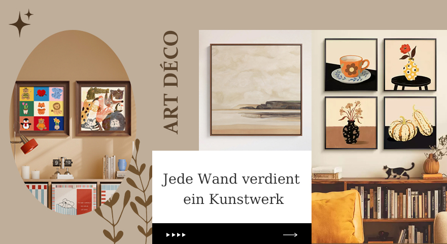 ‌Jede Wand verdient ein Kunstwerk