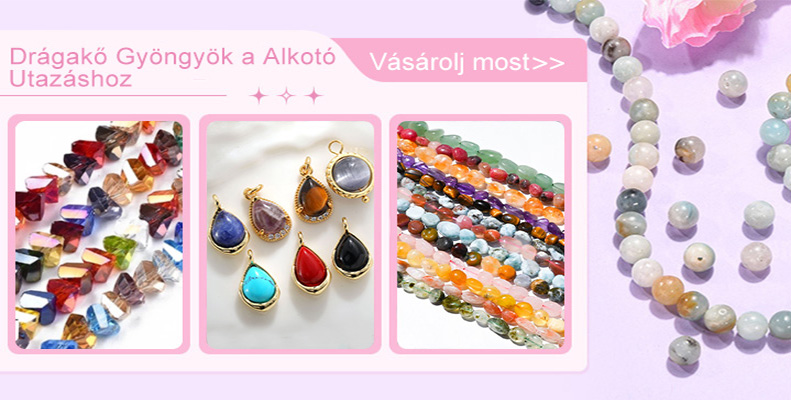 Drágakő Gyöngyök a Alkotó Utazáshoz