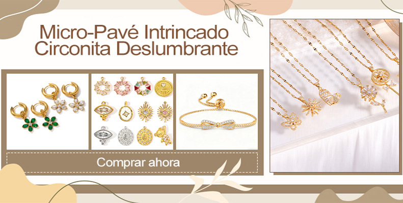 Micro-Pavé Intrincado, Circonita Deslumbrante