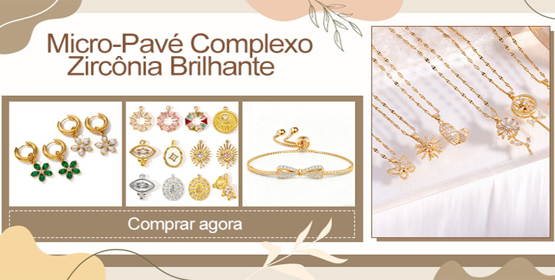 Micro-Pavé Complexo, Zircônia Brilhante