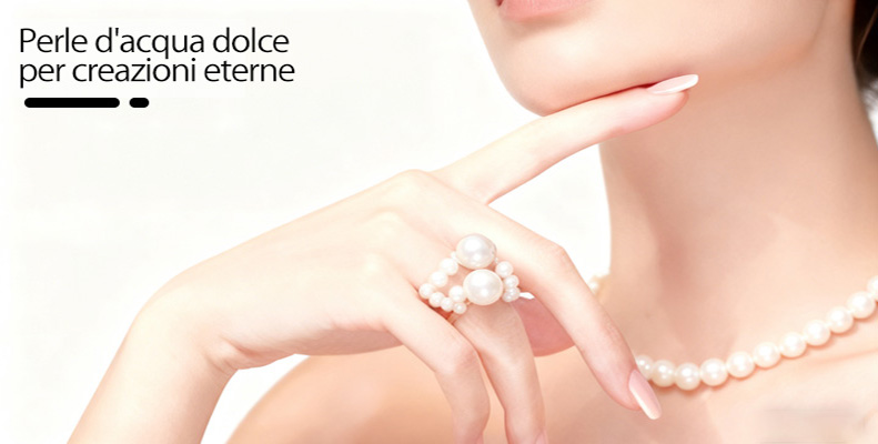 Perle d\\\\\\\'acqua dolce per creazioni eterne