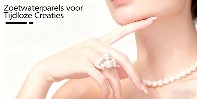 Zoetwaterparels voor Tijdloze Creaties