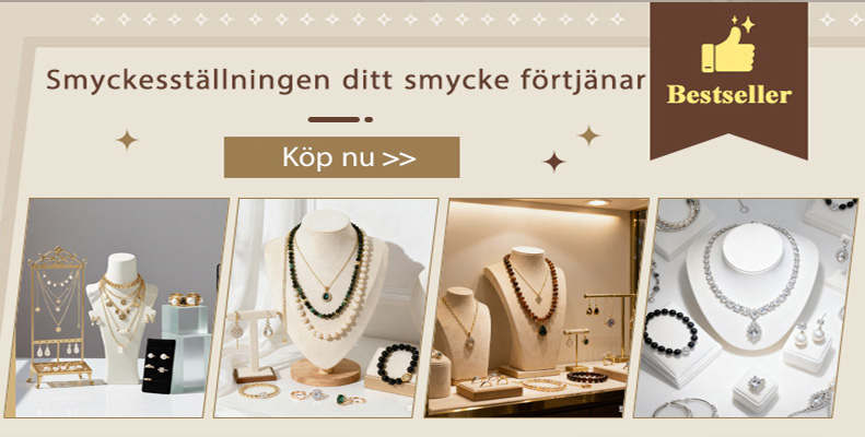 Smyckesställningen ditt smycke förtjänar