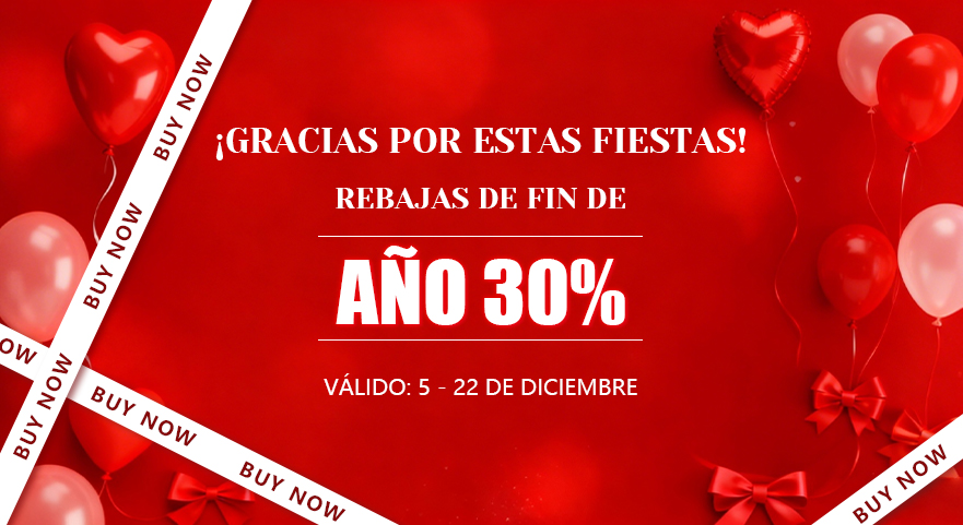REBAJAS de Fin de Año 30%