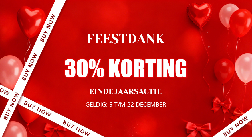 ‌30% KORTING - EINDEJAARSACTIE‌