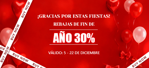 REBAJAS de Fin de Año 30%