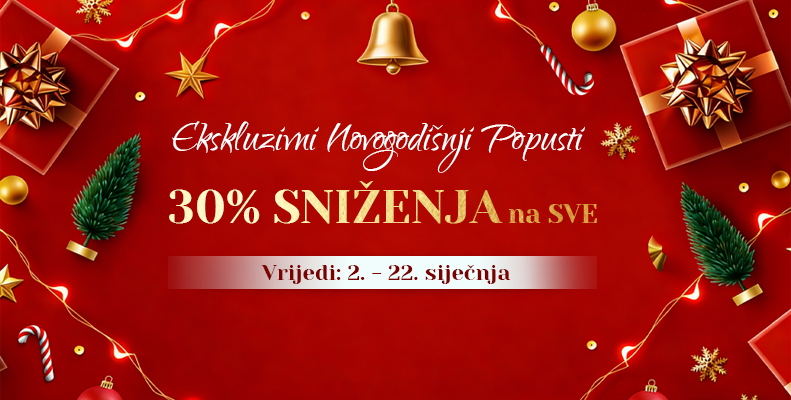 ‌30% SNIŽENJA na SVE‌