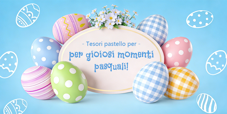 ‌Tesori pastello per gioiosi momenti pasquali!
