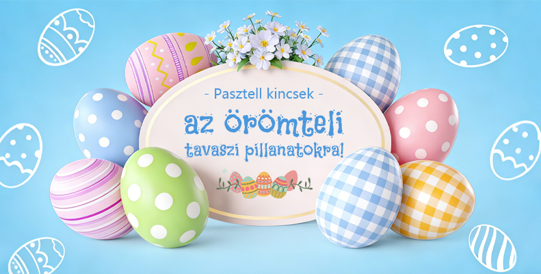 Pasztell kincsek az örömteli tavaszi pillanatokra!