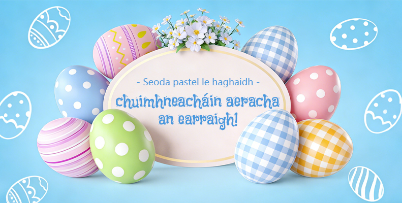 Seoda pastel le haghaidh chuimhneacháin aeracha an earraigh!
