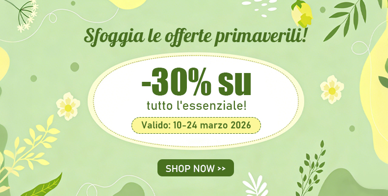 ‌-30% su tutto l\'essenziale!‌