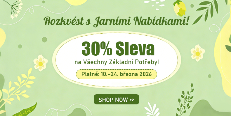 ‌30% Sleva na Všechny Základní Potřeby!