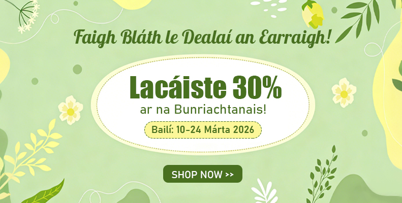 ‌Lacáiste 30% ar na Bunriachtanais!‌