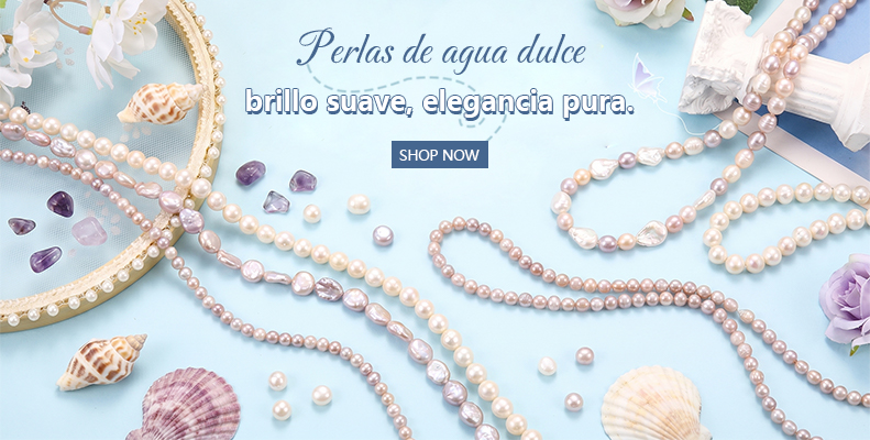 Perlas de agua dulce — brillo suave, elegancia pura.