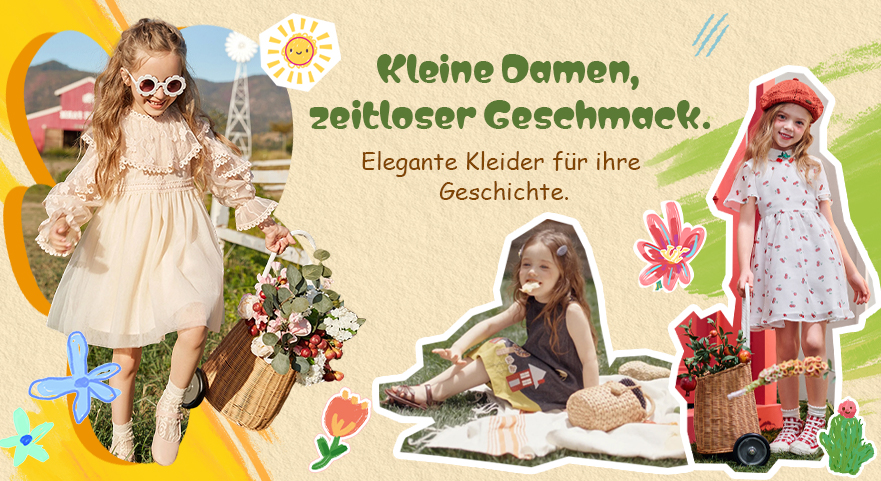 Elegante Kleider für ihre Geschichte.