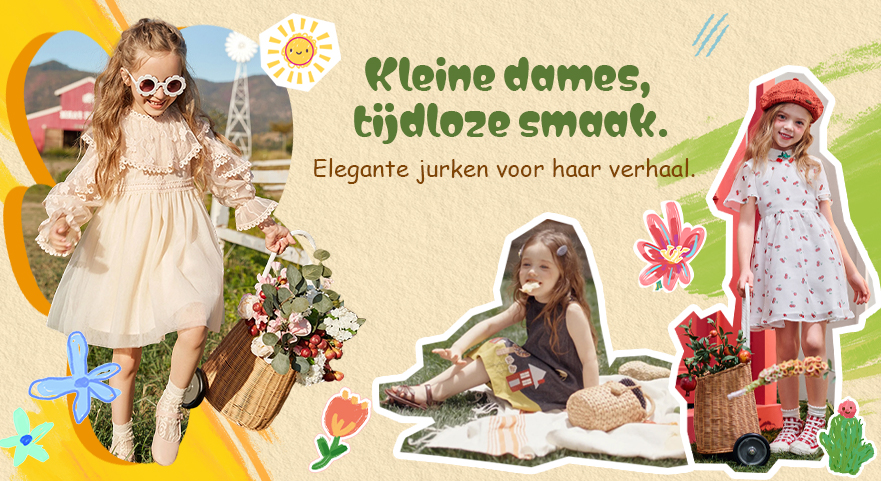 Elegante jurken voor haar verhaal.