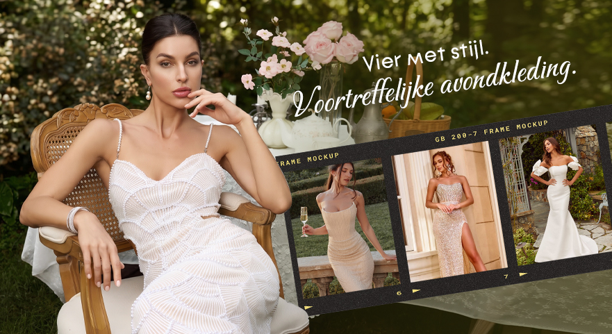 Voortreffelijke avondkleding.
