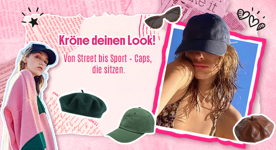 Von Street bis Sport – Caps, die sitzen.
