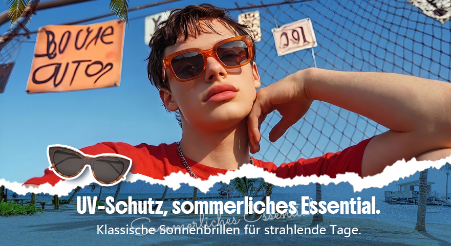 UV-Schutz, sommerliches Essential.