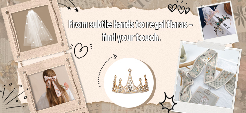 From subtle bands to regal tiaras