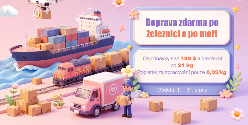Doprava zdarma po železnici a po moři