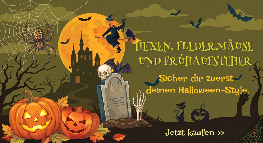 Sicher dir zuerst deinen Halloween-Style.