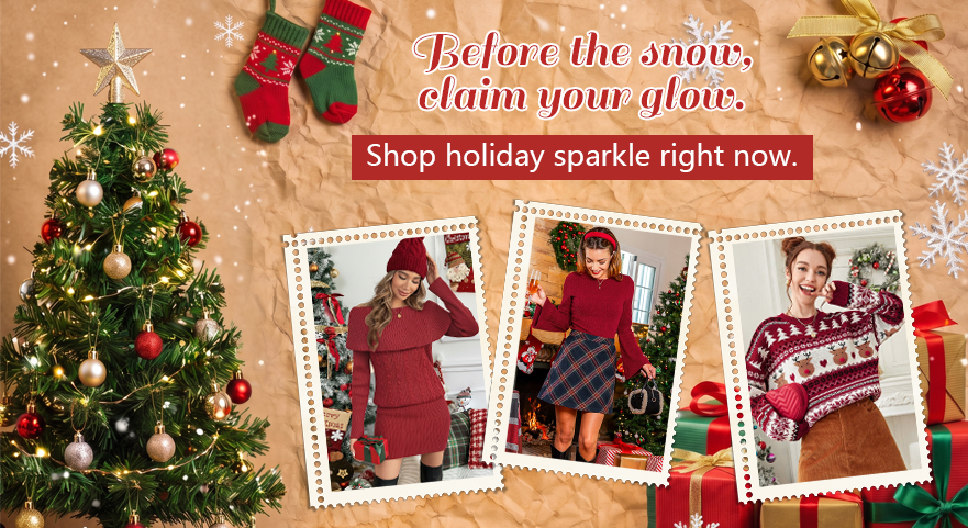 Shop holiday sparkle right now.