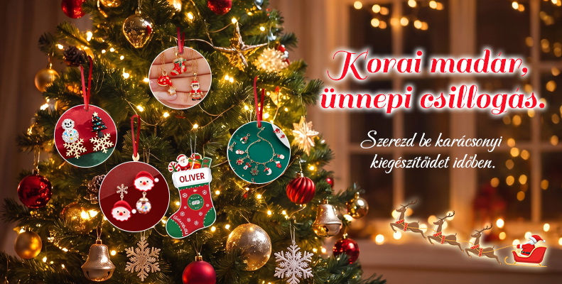 Korai madár, ünnepi csillogás.